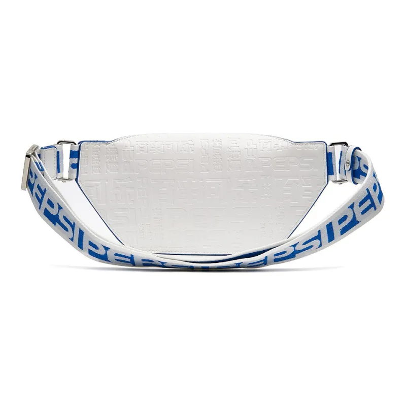 Pepsi PU Dumpling Bag Sling Bag Fanny Pack Regular Unisex Black/White-10