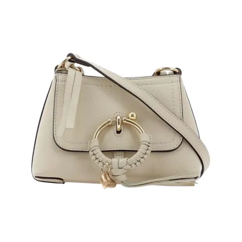 See By Chloe JOAN Series Leather Crossbody Bag Shoulder Bag Women's Light Umber