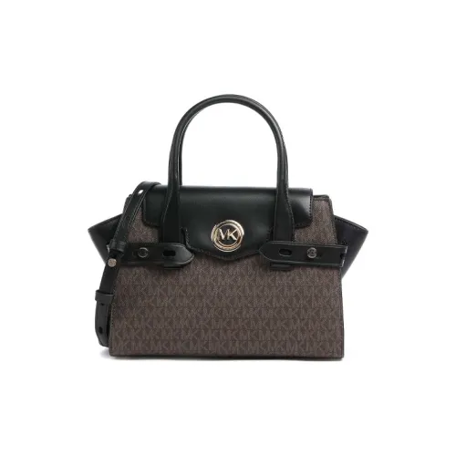 MICHAEL KORS MICHAEL KORS Handbag Collection Carmen Leather Portable Crossbody Bag, Shoulder Bag Women's Black