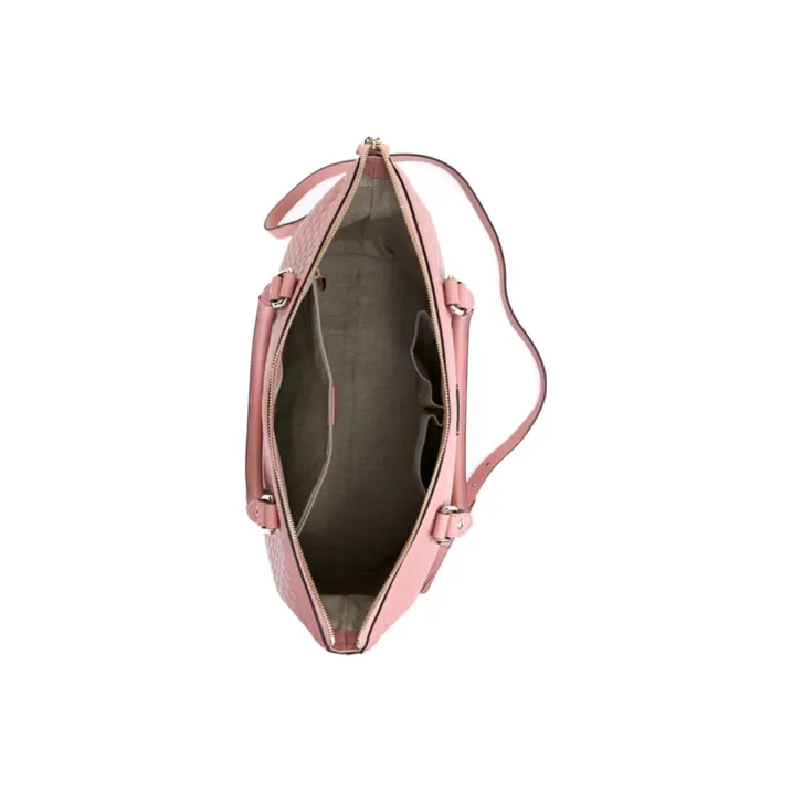GUCCI Cow Leather Handbag Women's Pink-4