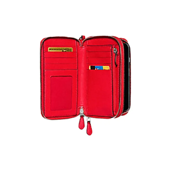 COACH Double Zip Wallet Clutches-1
