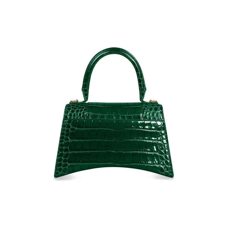 Balenciaga Bottle S Hourglass Top Handle Bag Green-1
