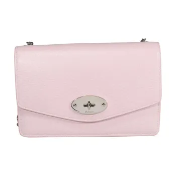 Mulberry Darley Calfskin Shoulder Bag Crossbody Bag Women's Pink