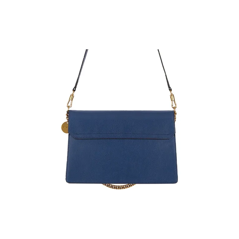 Givenchy Shoulder Strap Shoulder Bag Medium Size Women's Blue/Camel-5