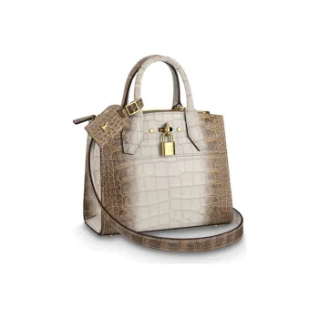 LOUIS VUITTON Women's City Steamer Mini Handbag White