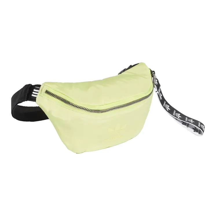 Adidas Originals Nylon Fabric Shoulder Bag, Crossbody Bag, Sling Bag, Fanny Pack Regular Unisex Lemon Yellow-4