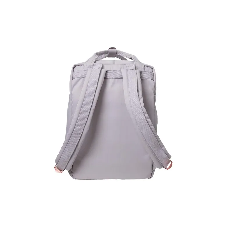 Doughnut Nylon Fabric Backpack Regular Women's Pink Purple × Translucent Light Pink-2