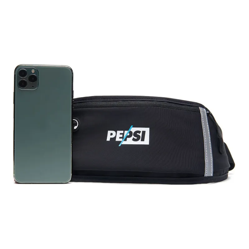 Pepsi Nylon Fanny Pack Regular Unisex Black-4