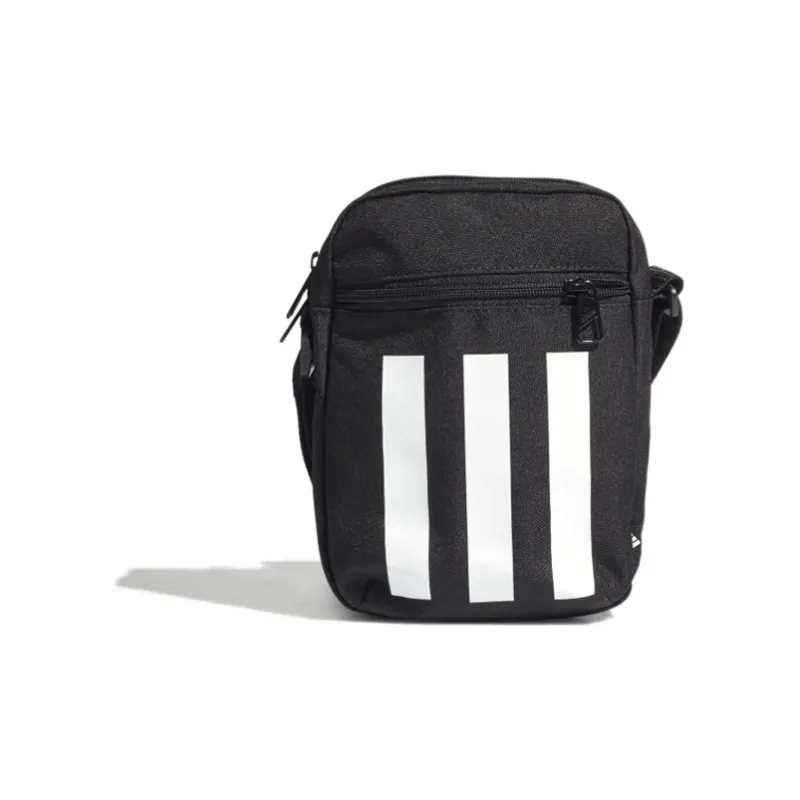 Adidas Polyester Small Square Bag, Crossbody Bag, Shoulder Bag Unisex Black White-0