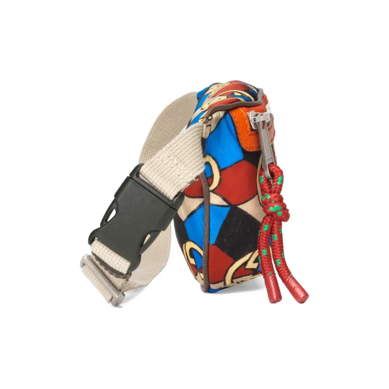 GUCCI The North Face Collaboration Nylon With Leather Sling Bag, Fanny Pack Unisex Multicolor-2