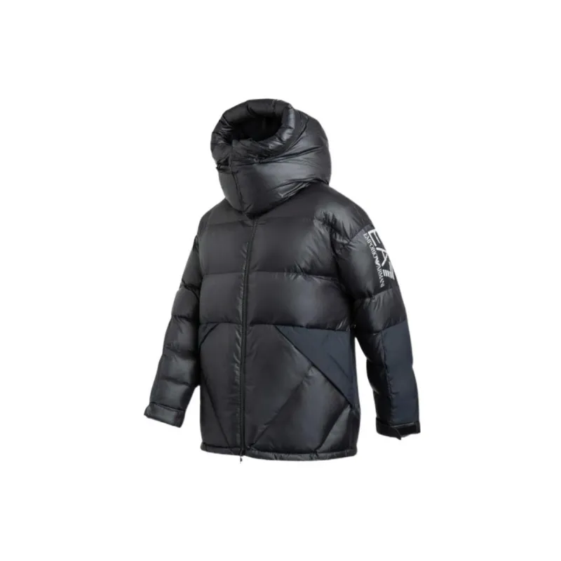EMPORIO ARMANI Puffer Jacket Winter Men's Black-2