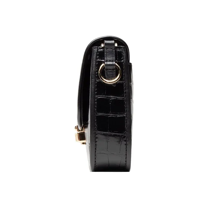 MICHAEL KORS Bradshaw Cow Leather Crossbody Bags Shoulder Bags Women's Black-2
