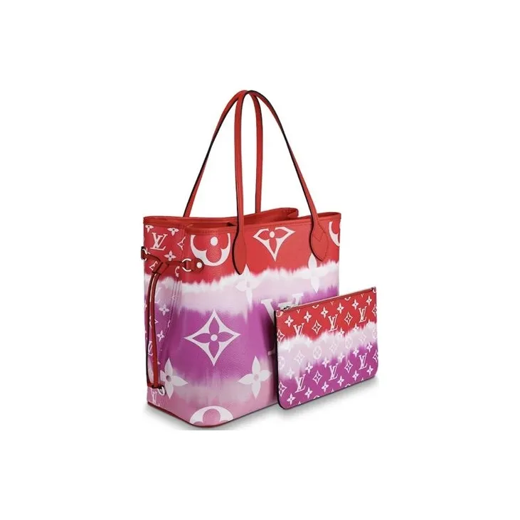 LOUIS VUITTON Neverfull Lv Escale Mm Rouge-2