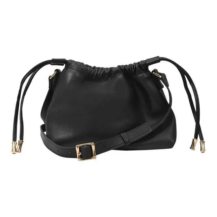 A.P.C Leather One Shoulder Crossbody Clutches Regular Women's Black-2