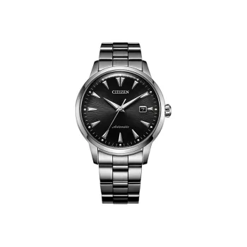 CITIZEN Automatic Mechanical Movement Stainless Steel Strap Watch 41mm Men's Watches Black Dial NK0001 84E