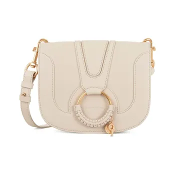 See By Chloe Cotton Shoulder Bag Women's Beige