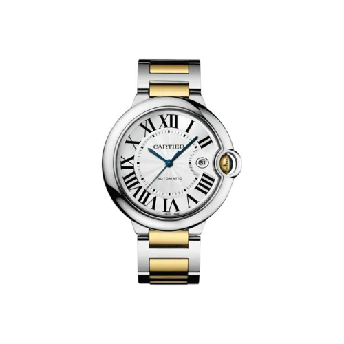 Cartier Men Blue Balloon Collection Swiss Watches