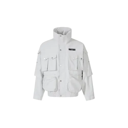 LNG Jackets Unisex Standard White