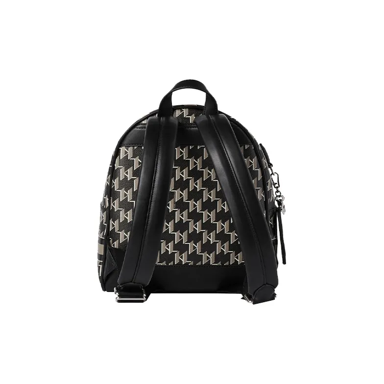 KARL LAGERFELD K/Ikonik Polyamide Backpack Women's Black-2