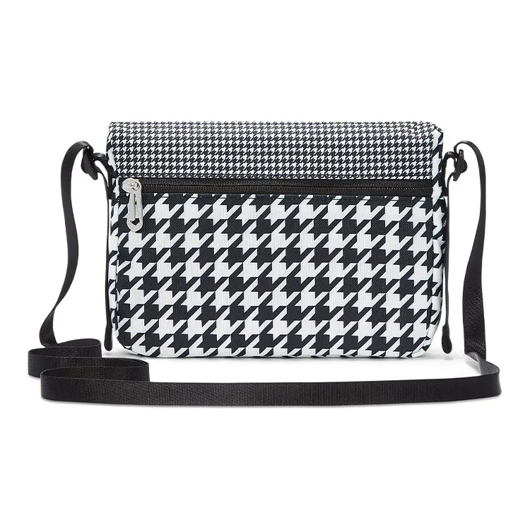 Nike Fabric Shoulder Bag Crossbody Bag Regular Unisex Black White-2