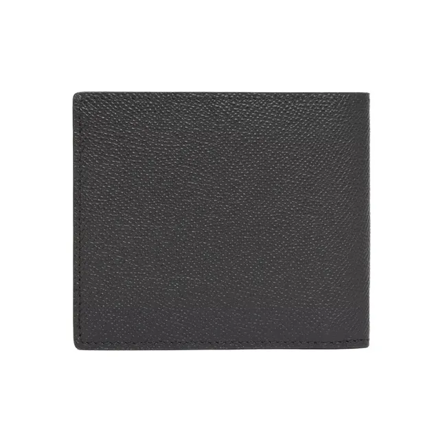 Burberry Grainy Leather International Bifold Wallet Black-1
