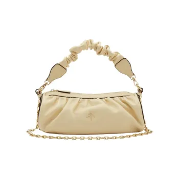 Manu Atelier Cow Leather Crossbody Bag, Shoulder Bag Women's Yellow