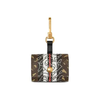Burberry Monogram Stripe E Canvas AirPods Pro Case 'Brown'