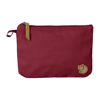 Fjallraven Other Makeup Bag Tool Bag Clutch Small Size Unisex Red Wood Color