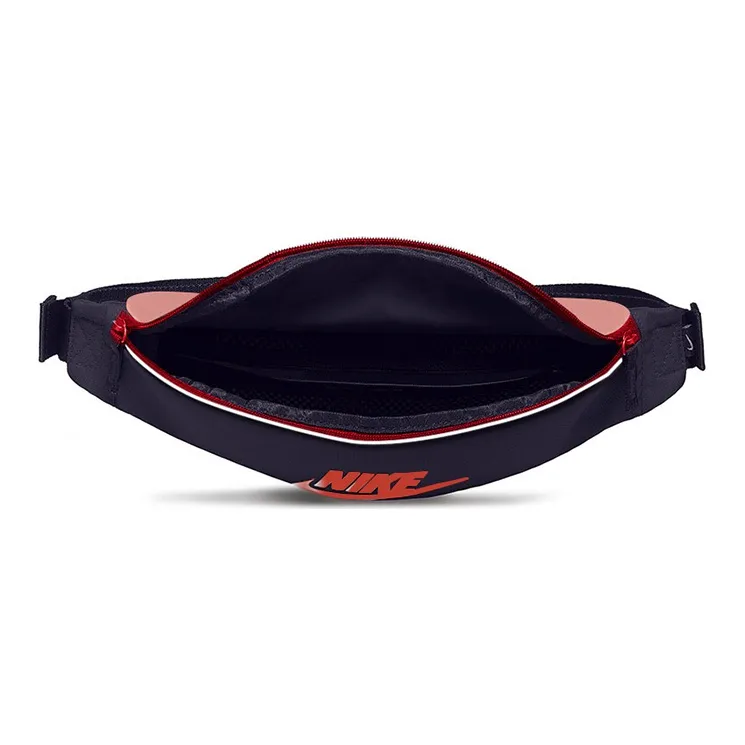 Nike Heritage Polyester Fanny Pack Regular Unisex Blue Black-1