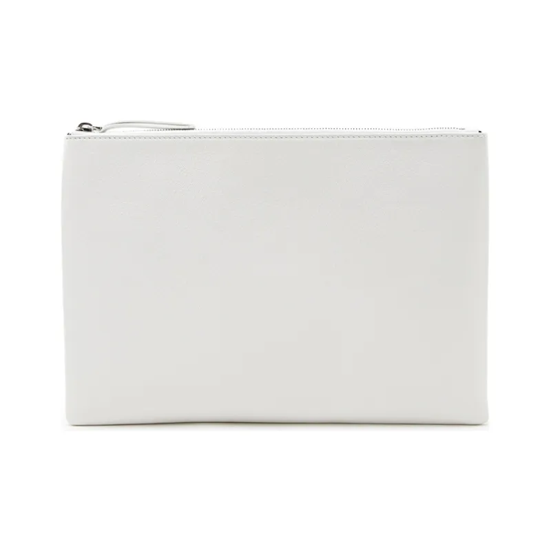 Balenciaga Cow Leather Briefcases Clutches Regular Men's White-2