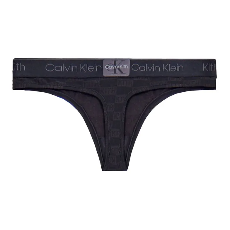KITH Women's For Calvin Klein Thong 'Black'-0