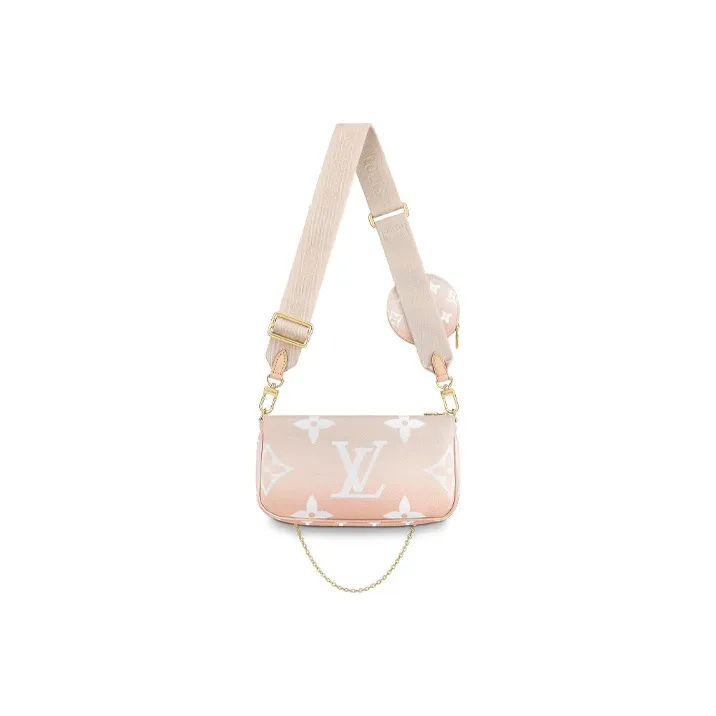 LOUIS VUITTON Multi Pochette Gradient Pastel Mist-2