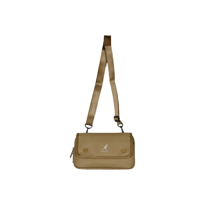 KANGOL Kangaroo Polyester Envelope Bag Crossbody Bags Regular Unisex Khaki-1