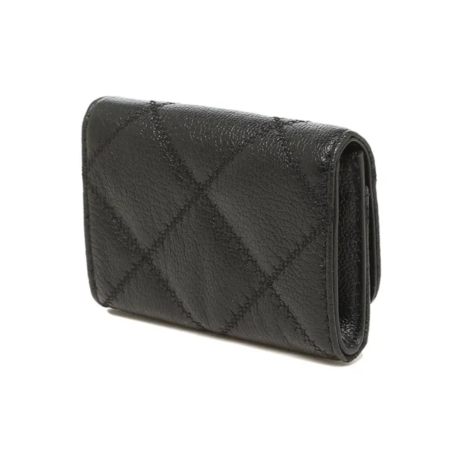 TORY BURCH TB Willa Leather Business Card Holder, Wallet Card Holder Regular Women's Black-4