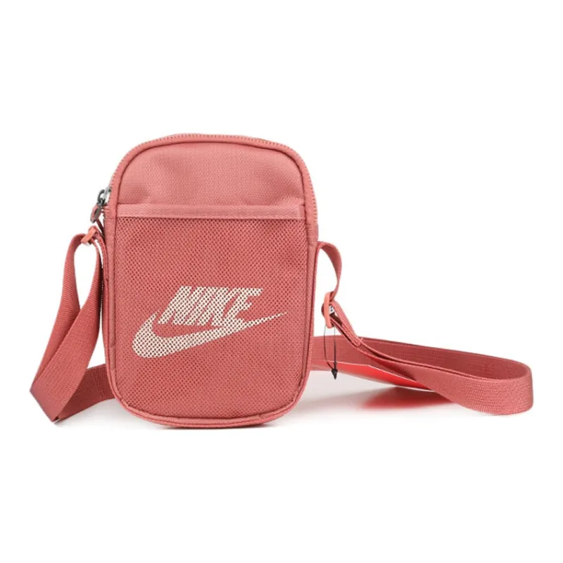 Nike Heritage Polyamide Crossbody Bag Regular Unisex Canyon Pink-1