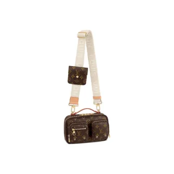 LOUIS VUITTON Utility Crossbody Monogram Brown