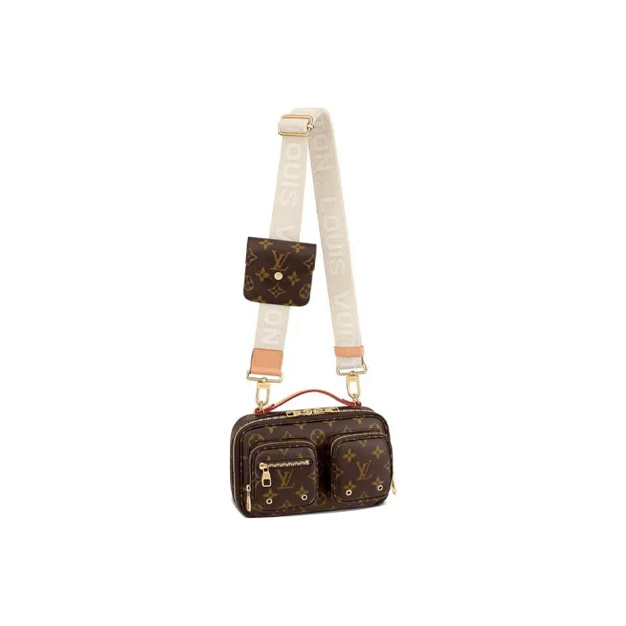 LOUIS VUITTON Utility Crossbody Monogram Brown-0