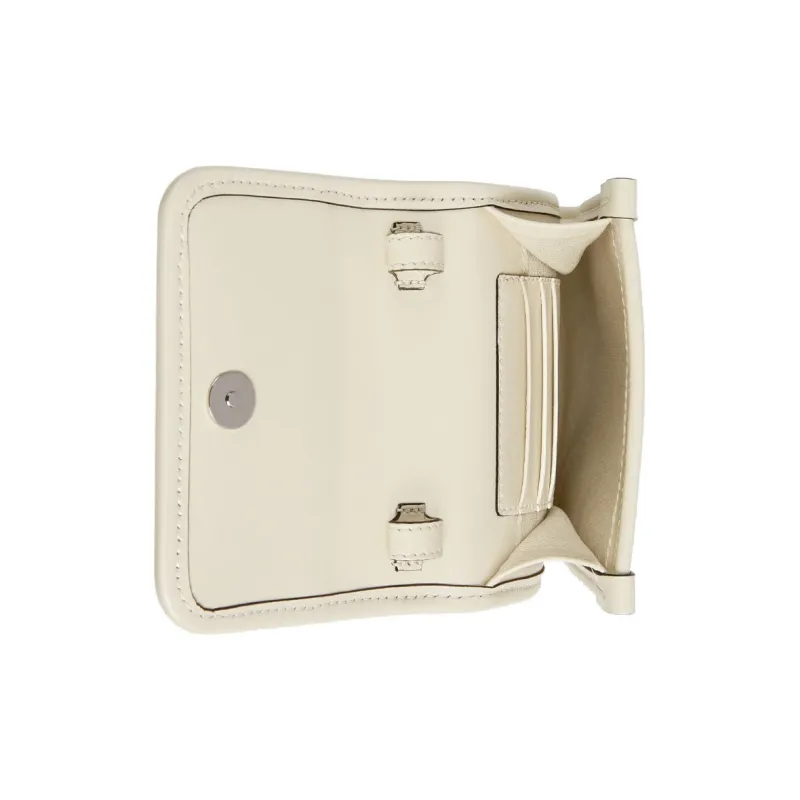 GUCCI Leather Cell Phone Pouch, Shoulder Bag, Crossbody Bag Mini Unisex Ecru-6