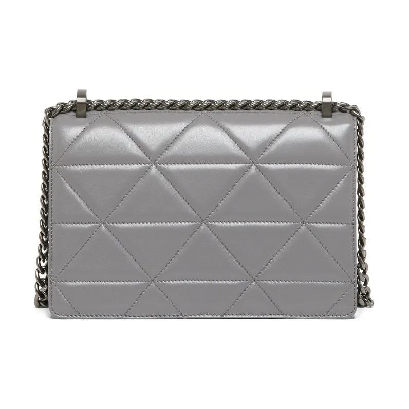 PRADA Sheepskin Chain Bag Crossbody Bag Shoulder Bag Women's Marble Color-2