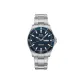 Blue Dial with Silver Strap
