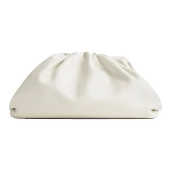Bottega Veneta Teen Pouch White