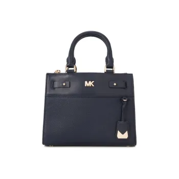 MICHAEL KORS Reagan Leather Shoulder Bag Crossbody Bag Handbag Mini Women's Navy