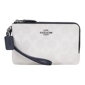 COACH Corner Zip Clutches