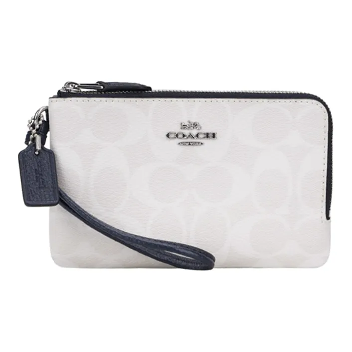 COACH Corner Zip Clutches-0