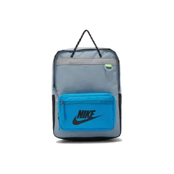 Nike Tanjun Polyester Student Portable Backpack Mini Men's Gray Blue Multicolor