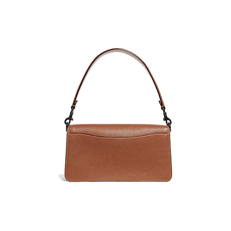 COACH Cow Leather Shoulder Bag Portable Crossbody Bag Shoulder Bag Women's Orange-1