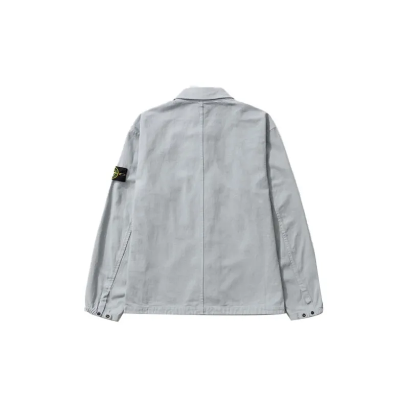 STONE ISLAND Jacket Fall Men's Pearl Gray-1