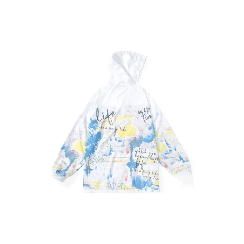 GENANX Jackets Unisex White-1
