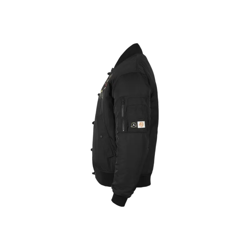 Jordan Puffer Jackets Men Black-2