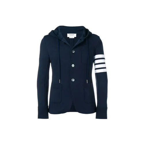 THOM BROWNE Jackets Men Dark Blue